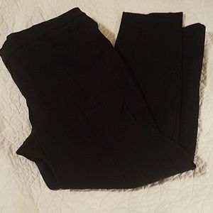 Rich Black Pixie Ankle Pant